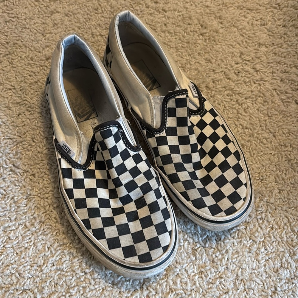 Checkered Vans